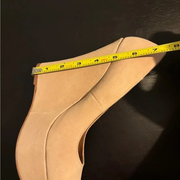 Steve Madden Pammyy Blush Suede Platform Wedges - Picture 13 of 14